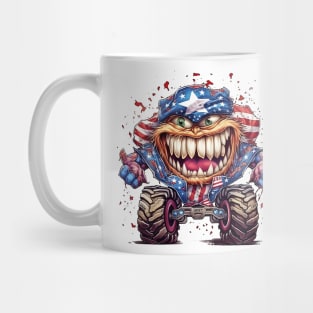 4th of July Monster Truck #1 Mug